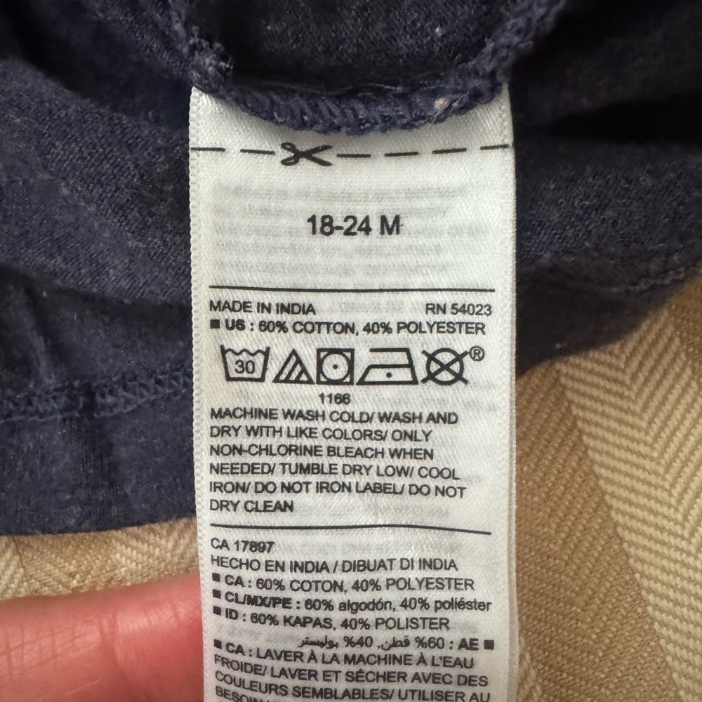 Cat & Jack Waffle Weave Shirt, Old Navy Collared Long Sleeve Shirt - Picture 8 of 11